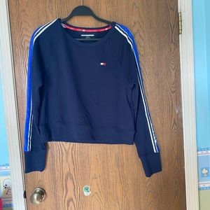 Tommy Hilfiger Sport Navy blue cropped sweater